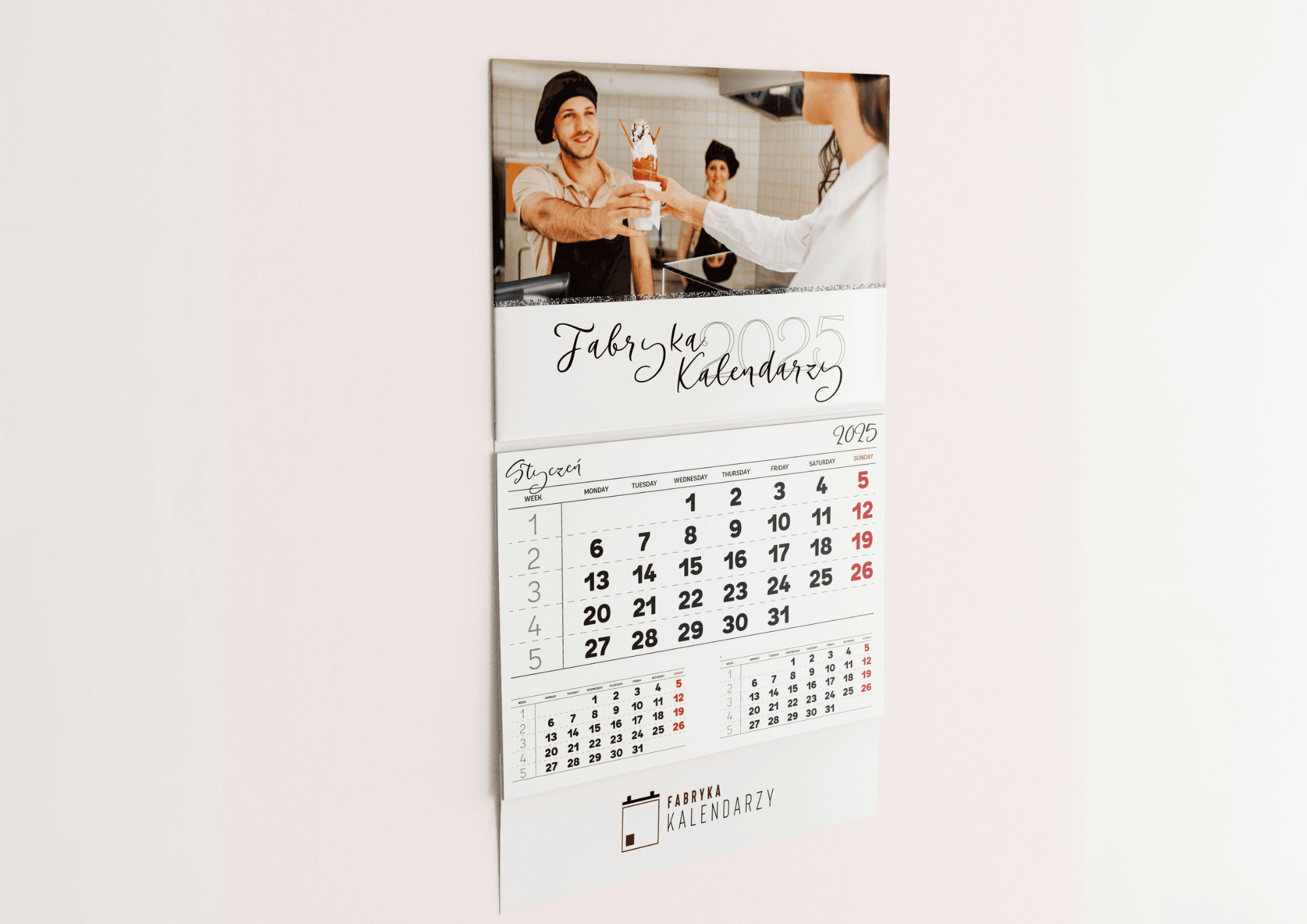 Kalendarz Jednodzielny FABRYKA kALENDARZY